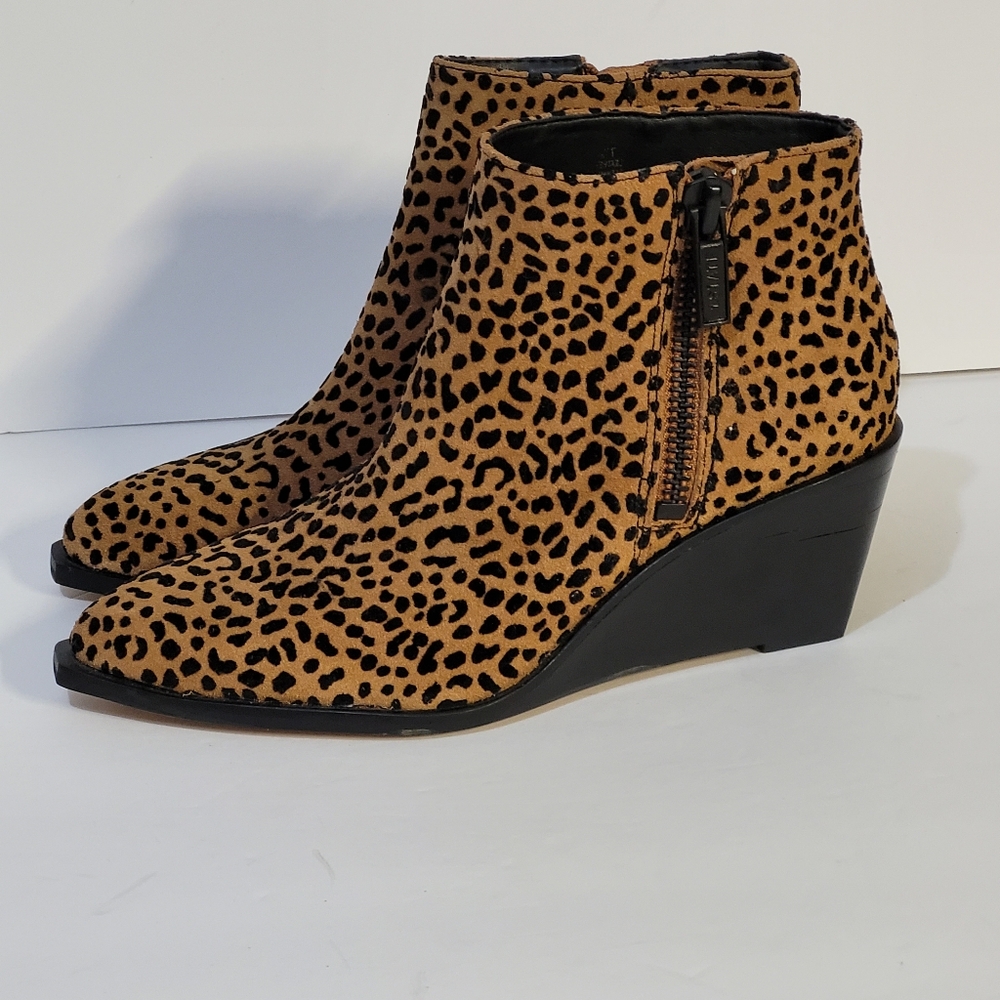 1.State Kipp Leather Booties View 3
